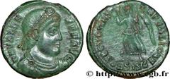 VALENS(28/03/364-9/08/378)Flavius Valens Nummus, (PB, ئ 3) N° v32_0730    Date : 364-367 Nom de l'atelier : Savie, Siscia Métal : cuivre Diamètre : 18,5mm Axe des coins : 12h. Poids : 2,59g. Etat de c