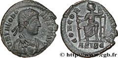 THEODOSE Ier(19/01/379-17/01/395)Flavius Theodosius Nummus, (ئ 3) N° v32_0732    Date : 379-383 Nom de l'atelier : Savie, Siscia Métal : cuivre Diamètre : 18mm Axe des coins : 6h. Poids : 1,73g. Etat 