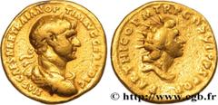 Roman coins TRAJANUS Type : Aureus  Date : 117  Mint name / Town : Rome, Victoire Parthique  Metal : gold  Millesimal fineness : 1000  ‰ Diameter : 19  mm Orientation dies : 6  h. Weight : 7,22  g. Ra