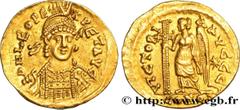 Roman coins LEO I Type : Solidus  Date : c. 462-466  Mint name / Town : Constantinople  Metal : gold  Millesimal fineness : 1000  ‰ Diameter : 20  mm Orientation dies : 6  h. Weight : 4,41  g. Officin