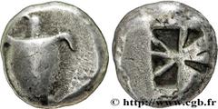 Greek Coins AEGINA - AEGINA ISLAND - AEGINA Type : Statère  Date : c. 520-500 AC.  Mint name / Town : Égine, Aegina  Metal : silver  Diameter : 18  mm Weight : 12,06  g. Rarity : R1  Obverse legend : 