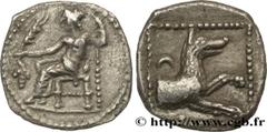 Greek Coins CILICIA - TARSUS - PHARNABAZUS SATRAP Type : Obole  Date : c. 400-350 AC.  Mint name / Town : Tarse, Cilicie  Metal : silver  Diameter : 10,5  mm Orientation dies : 3  h. Weight : 0,67  g.