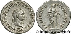 Roman coins DOMITIANUS Type : Denier  Date : 79  Mint name / Town : Rome  Metal : silver  Millesimal fineness : 900  ‰ Diameter : 19  mm Orientation dies : 6  h. Weight : 3,47  g. Rarity : R1  Obverse