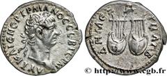 Provincial Coins TRAJANUS Type : Drachme  Date : 98-99  Mint name / Town : Masicytes, Lycie  Metal : silver  Millesimal fineness : 850  ‰ Diameter : 18  mm Orientation dies : 6  h. Weight : 3,13  g. R