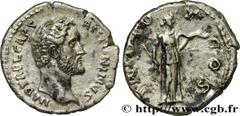Roman coins ANTONINUS PIUS Type : Denier  Date : 138  Mint name / Town : Rome  Metal : silver  Millesimal fineness : 900  ‰ Diameter : 18  mm Orientation dies : 7  h. Weight : 2,78  g. Rarity : R1  Of