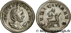 Roman coins HERENNIA ETRUSCILLA Type : Antoninien  Date : 250  Mint name / Town : Rome  Metal : billon  Millesimal fineness : 400  ‰ Diameter : 22  mm Orientation dies : 6  h. Weight : 3,93  g. Offici