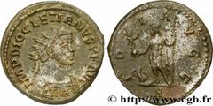 Roman coins DIOCLETIAN Type : Aurelianus  Date : printemps 290-291  Date : 290-291  Mint name / Town : Lyon  Metal : billon  Millesimal fineness : 50  ‰ Diameter : 22,5  mm Orientation dies : 12  h. W