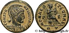Roman coins CONSTANTINE I THE GREAT Type : Centenionalis ou nummus  Date : 318-319  Mint name / Town : Rome  Metal : copper  Diameter : 19  mm Orientation dies : 12  h. Weight : 3,48  g. Rarity : R2  