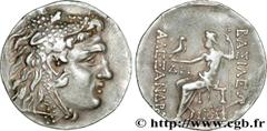 THRACE - ODESSUS(IIe - Ier siècles avant J.-C.)Monnayage au nom et au type d'Alexandre le Grand Tétradrachme N° v34_0095    Date : c. 100-50 AC. Nom de l'atelier : Odessos Métal : argent Diamètre : 30