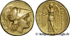 ROYAUME DE MACEDOINE - PHILIPPE III ARRHIDEE(323-316 avant J.-C.)Monnayage au nom et au type d'Alexandre III le Grand Statère d'or N° v34_0115    Date : c. 323-319 AC. Nom de l'atelier : Ionie, Milet 