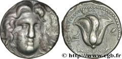 CARIE - خLES DE CARIE - RHODES(IIIe-IIe siècles avant J.-C.) Tétradrachme N° v34_0225    Date : c. 230-205 AC. Nom de l'atelier : Rhodes Métal : argent Diamètre : 24mm Axe des coins : 12h. Poids : 13,