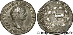 DOMITIEN(12/69-18/09/96)Titus Flavius DomitianusCésar sous Titus(24/06/79-13/09/81) Denier N° v34_0462    Date : 80 Nom de l'atelier : Rome Métal : argent Diamètre : 18,5mm Axe des coins : 6h. Poids :