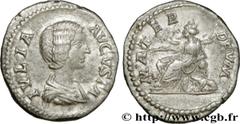 JULIA DOMNA(+217) Julia DomnaAugusta(194-217) Denier N° v34_0577    Date : 198 Nom de l'atelier : Rome Métal : argent Diamètre : 19,5mm Axe des coins : 7h. Poids : 3,26g. Degré de rareté : R1 Etat de 