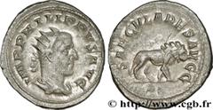 PHILIPPE Ier L'ARABE(03/244-09/249)Marcus Julius Philippus Antoninien de poids lourd N° v34_0674    Date : 248 Nom de l'atelier : Rome Métal : billon Diamètre : 24mm Axe des coins : 12h. Poids : 6,23g