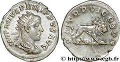 PHILIPPE II(05/244-09/249)Marcus Julius PhilippusAuguste(04/247-09/249) Antoninien N° v34_0691    Date : 249 Nom de l'atelier : Syrie, Antioche Métal : billon Diamètre : 22,5mm Axe des coins : 6h. Poi