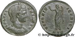 GALERIA VALERIA(+315) Galeria ValeriaFille de Dioclétien, femme de Galère - Augusta(308-311) Follis ou nummus N° v34_0878    Date : 309-310 Nom de l'atelier : Europe, Héraclée Métal : cuivre Diamètre 