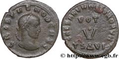 CRISPUS(1/04/317-09/326)Flavius Julius CrispusCésar(317-326) Centenionalis ou nummus N° v34_0986    Date : 320 Nom de l'atelier : Macédoine, Thessalonique Métal : cuivre Diamètre : 20mm Axe des coins 