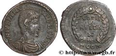 JULIEN II LE PHILOSOPHE(6/11/355-26/06/363)Flavius Claudius JulianusCésar(6/11/355-02/360) Silique N° v34_1048    Date : 359-360 Nom de l'atelier : Viennoise, Arles Métal : argent Diamètre : 18mm Axe 