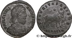 JULIEN II LE PHILOSOPHE(6/11/355-26/06/363)Flavius Claudius JulianusAuguste(02/360-26/06/363) Double maiorina, (GB, ئ 1) N° v34_1055    Date : 362-363 Nom de l'atelier : Héraclée Métal : cuivre Diamèt