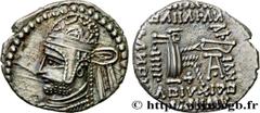 Greek Coins PARTHIA - PARTHIAN KINGDOM - PARTHAMASPATES Type : Drachme  Date : an 429  Mint name / Town : Ecbatane, Médie  Metal : silver  Diameter : 19  mm Orientation dies : 12  h. Weight : 3,84  g.