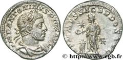 Roman coins ELAGABALUS Type : Denier  Date : janvier - mars  Mint name / Town : Rome  Metal : silver  Millesimal fineness : 500  ‰ Diameter : 18,5  mm Orientation dies : 1  h. Weight : 3,40  g. Rarity