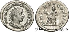 Roman coins GORDIAN III Type : Antoninien  Date : 241  Mint name / Town : Rome  Metal : billon  Millesimal fineness : 450  ‰ Diameter : 23  mm Orientation dies : 6  h. Weight : 5,01  g. Officine : 5e 