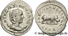 Roman coins OTACILIA SEVERA Type : Antoninien  Date : 248  Mint name / Town : Rome  Metal : billon  Millesimal fineness : 450  ‰ Diameter : 24,5  mm Orientation dies : 6  h. Weight : 3,72  g. Rarity :