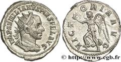 Roman coins AEMILIANUS Type : Antoninien  Date : 353  Mint name / Town : Rome  Metal : billon  Millesimal fineness : 350  ‰ Diameter : 22  mm Orientation dies : 6  h. Weight : 3,91  g. Rarity : R2  Of