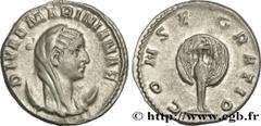Roman coins MARINIANA Type : Antoninien  Date : 257-258  Mint name / Town : Rome  Metal : billon  Millesimal fineness : 150  ‰ Diameter : 21  mm Orientation dies : 6  h. Weight : 4,35  g. Rarity : R2 