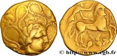 Celtic coins HOARD OF TAYAC - GIRONDE Type : Statère d’or au sanglier enseigne  Date : IIe siècle avant J.-C.  Metal : gold  Diameter : 19,5  mm Orientation dies : 7  h. Weight : 7,71  g. Rarity : R3 