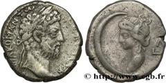Provincial Coins COMMODUS Type : Tétradrachme  Date : an 21  Mint name / Town : Alexandrie, Égypte  Metal : billon  Diameter : 24  mm Orientation dies : 12  h. Weight : 11,48  g. Rarity : R1  Obverse 