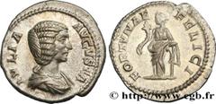 Roman coins JULIA DOMNA Type : Denier  Date : 210  Mint name / Town : Rome  Metal : silver  Millesimal fineness : 550  ‰ Diameter : 19,5  mm Orientation dies : 6  h. Weight : 2,69  g. Officine : 6e  O