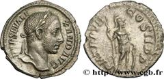 Roman coins SEVERUS ALEXANDER Type : Denier  Date : 228  Mint name / Town : Rome  Metal : silver  Millesimal fineness : 500  ‰ Diameter : 19  mm Orientation dies : 6  h. Weight : 3,27  g. Rarity : R1 