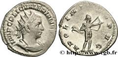 Roman coins VALERIAN I Type : Antoninien  Date : automne 253 - début 254  Date : 253-254  Mint name / Town : Rome  Metal : billon  Millesimal fineness : 250  ‰ Diameter : 21,5  mm Orientation dies : 7