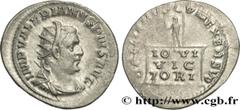 Roman coins VALERIAN I Type : Antoninien  Date : 257-258  Mint name / Town : Trèves  Metal : billon  Millesimal fineness : 250  ‰ Diameter : 22,5  mm Orientation dies : 12  h. Weight : 3,78  g. Rarity