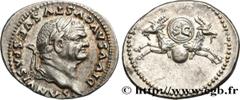 Roman coins DIVUS VESPASIAN Type : Denier  Date : 80  Mint name / Town : Rome  Metal : silver  Millesimal fineness : 900  ‰ Diameter : 16,5  mm Orientation dies : 6  h. Weight : 3,41  g. Rarity : R1  