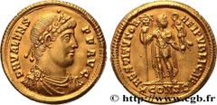 Roman coins VALENS Type : Solidus  Date : octobre  Date : 367  Mint name / Town : Constantinople  Metal : gold  Diameter : 21,5  mm Orientation dies : 12  h. Weight : 4,44  g. Rarity : R1  Officine : 