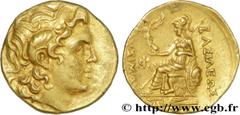 THRACE - BYZANCE(IIIe - IIe siècles avant J.-C.)Monnayage au nom et au type de Lysimaque Statère d’or N° v36_0071    Date : c. 250 AC. Nom de l'atelier : Byzance Métal : or Diamètre : 19,5mm Axe des c