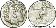 ROYAUME DE MACEDOINE - ALEXANDRE III LE GRAND(336-323 avant J.-C.)Monnayage au nom et au type d'Alexandre III le Grand Tétradrachme N° v36_0093    Date : c. 325-323 AC Nom de l'atelier : Phénicie, Ara