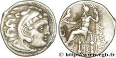 ROYAUME DE MACEDOINE - ANTIGONE LE BORGNE(323-301 avant J.-C.)Monnayage au nom et au type d'Alexandre III le Grand Drachme N° v36_0102    Date : c. 310-301 AC. Nom de l'atelier : Ionie, Colophon Métal