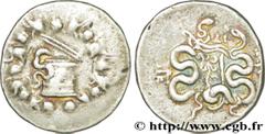 MYSIE - PERGAME(133-67 avant J.-C.) Cistophore N° v36_0156    Date : c. 123-100 AC. Nom de l'atelier : Pergame Métal : argent Diamètre : 27mm Axe des coins : 12h. Poids : 12,56g. Etat de conservation 