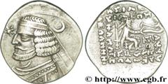 ROYAUME PARTHE - ORODES II(58-37 avant J.-C.) Drachme N° v36_0233    Date : c. 58-37 Nom de l'atelier : Mithradakart Métal : argent Diamètre : 20,5mm Axe des coins : 12h. Poids : 3,88g. Degré de raret