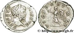 SEPTIME SEVERE(13/04/193-4/02/211)Lucius Septimius Severus Denier N° v36_0505    Date : 204 Nom de l'atelier : Rome Métal : argent Diamètre : 18,5mm Axe des coins : 7h. Poids : 3,42g. Degré de rareté 