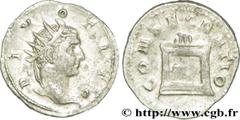 DIVI restitution de TRAJAN DECE(251) Antoninien N° v36_0638    Date : 251 Nom de l'atelier : Rome Métal : billon Diamètre : 23mm Axe des coins : 7h. Poids : 3,58g. Degré de rareté : R1 Etat de conserv