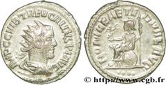 TREBONIEN GALLE(06/251-06/253)Caius Vibius Trebonianus Gallus Antoninien N° v36_0643    Date : 253 Nom de l'atelier : Syrie, Antioche Métal : billon Diamètre : 22mm Axe des coins : 12h. Poids : 3,88g.