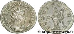 VOLUSIEN(06/251-06/253)Caius Vibius Afinius Gallus Vendumnianus VolusianusAuguste(11/251-05/253) Antoninien N° v36_0645    Date : fin 252 - mi-253 Nom de l'atelier : Syrie, Antioche Métal : billon Dia