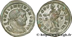 CONSTANCE Ier CHLORE(1/03/293-25/07/306)Flavius Valerius ConstantiusCésar(1/03/293-1/05/305) Follis ou nummus N° v36_0791    Date : 302-303 Nom de l'atelier : Belgique, Trèves Métal : billon Diamètre 
