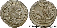 CONSTANTIN Ier LE GRAND(25/07/306-22/05/337)Flavius Valerius ConstantinusAuguste (25/12/307-22/05/337) Follis ou nummus N° v36_0858    Date : 316-317 Nom de l'atelier : Rome Métal : cuivre Diamètre : 