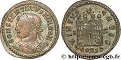 CONSTANTIN II(1/03/317-04/340)Flavius Claudius Julius ConstantinusCésar(1/03/317-9/09/337) Centenionalis ou nummus N° v36_1014    Date : 328-329 Nom de l'atelier : Arles Métal : cuivre Diamètre : 20,5