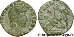 JULIEN II LE PHILOSOPHE(6/11/355-26/06/363)Flavius Claudius JulianusCésar(6/11/355-02/360) Maiorina, (PB, ئ 3) N° v36_1081    Date : 355-357 Nom de l'atelier : Macédoine, Thessalonique Métal : cuivre 